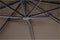 Outdoor Living - Zweefparasol Taurus taupe 3x3mtr
