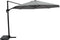 Outdoor Living - Zweefparasol Virgo grijs zonder volant Ø3,5mtr