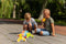 Outdoor Play animal croquet - Speelgoed - Dierenvorm - 4 dierenpoortjes - Kindvriendelijk