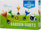 Outdoor Play Giant Garden Darts - Speelgoed - Darts van 23cm - Scorering van 50cm - 4 Darts