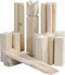 Outdoor Play Kubb spel XL - Speelgoed - Extra grote uitvoering - Geleverd met draagzak - Inclusief spelregels