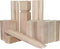 Outdoor Play Kubb spel XL - Speelgoed - Extra grote uitvoering - Geleverd met draagzak - Inclusief spelregels