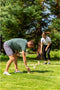 Outdoor Play Kubb spel XL - Speelgoed - Extra grote uitvoering - Geleverd met draagzak - Inclusief spelregels
