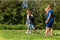 Outdoor Play Kubb spel XL - Speelgoed - Extra grote uitvoering - Geleverd met draagzak - Inclusief spelregels