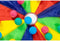 Outdoor Play Parachutedoek met Ballen