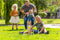 Outdoor Play Ringwerpspel - Speelgoed - Inclusief 5 ringen - Mooie houten set - Ring toss game