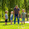Outdoor Play Ringwerpspel - Speelgoed - Inclusief 5 ringen - Mooie houten set - Ring toss game