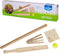 Outdoor Play slagbal set - Speelgoed - Knuppel en slagplank - Inclusief thuisplaat - Inclusief tennisbal