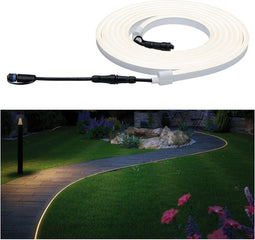 Outdoor Plug&Shine flexibele Neon Strip IP67 3000K 5m Paulmann 24V System