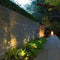 Outdoor RGB-Tuinverlichting - 4 stuks 300 lumen Kleur veranderende Plug-in - Afstandsbediening 14V Laagspanning 14M - IP65 Waterdichte LED-spots met transformator voor tuinpaden - 8 vaste lichtkleuren - Zorgt voor kleur in de achtertuin - 5 modi