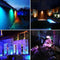 Outdoor RGB-Tuinverlichting - 4 stuks 300 lumen Kleur veranderende Plug-in - Afstandsbediening 14V Laagspanning 14M - IP65 Waterdichte LED-spots met transformator voor tuinpaden - 8 vaste lichtkleuren - Zorgt voor kleur in de achtertuin - 5 modi