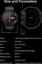 Outdoor Smartwatch K22-45mm - Touchscreen - IP67 Waterdicht