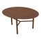 Outdoor table Tiago Brown / Iron