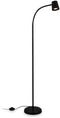 Briloner Skriva - Vloerlamp - Beweegbare lampkop - Zwart - 127.5cm