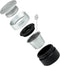 Outin Nano basket plus - dubbele espresso - met doseerring en tamper - voedselveilig RVS - stijlvol en solide