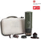 Outin Nano reis cadeauset - draagbare elektrische espressomachine met beschermkoffer - snelle waterverwarming - Italiaans design - capsules & gemalen koffie - 20 bar - draagbare koffiemachine - reis & camping koffiezetapparaat 12 volt