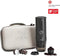 Outin Nano reis cadeauset - draagbare elektrische espressomachine met beschermkoffer - snelle waterverwarming - Italiaans design - capsules & gemalen koffie - 20 bar - draagbare koffiemachine - reis & camping koffiezetapparaat 12 volt
