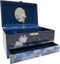 Simply for Kids Sieradendoos met Ballerina Large - Zwanenmeer - Muziekdoosje met Lade - Blauw
