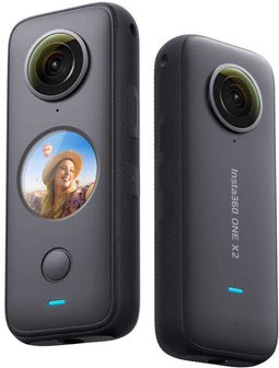Insta360 One X2 - 360° Actioncam - 18Mpx 4K videoresolutie - Zwart