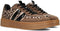 POSH by Poelman LILLY - Dames sneakers - Panterprint - Bruin