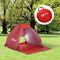 Outsunny Strandtent strandtent pop-uptent werptent campingtent automatisch 2 kleuren 1X-6L36-FACK