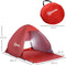 Outsunny Strandtent strandtent pop-uptent werptent campingtent automatisch 2 kleuren 1X-6L36-FACK