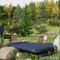 Outsunny Zelfopblazende mat A20-368V90DB - 152 cm x 203 cm x 46 cm - Blauw