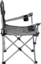 Outwell Catamarca XL Campingstoel - Zwart/zilver