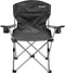 Outwell Catamarca XL Campingstoel - Zwart/zilver