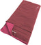 Outwell Champ Sleeping Bag Kids, rood/roze Uitvoering Left Zipper