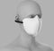 Outwet mondmasker uitwasbaar (per 10 stuks)