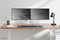 Neomounts DS75-450WH2 - Bureausteun voor 2 schermen tot 32