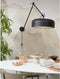 it's about RoMi Wandlamp Marseille - Zwart - Ø48cm - Binnen Modern