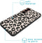 iMoshion Hoesje Geschikt voor Samsung Galaxy S22 Hoesje Siliconen - iMoshion Design hoesje - Zwart / Leopard
