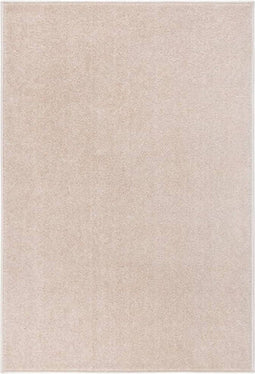 vidaXL - Vloerkleed - kortpolig - 200x290 - cm - donkerbeige