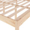 vidaXL - Seniorenbed - massief - grenenhout - 140x200 - cm