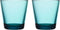 Iittala Kartio Tumbler Glazen Set - Waterglas - Vaatwasbestendig - Zeeblauw - 21 cl - 2 Stuks