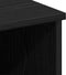 vidaXL - Nachtkastje - Zwart - Eiken - 50x32x60 - cm - Gelaagd - Hout