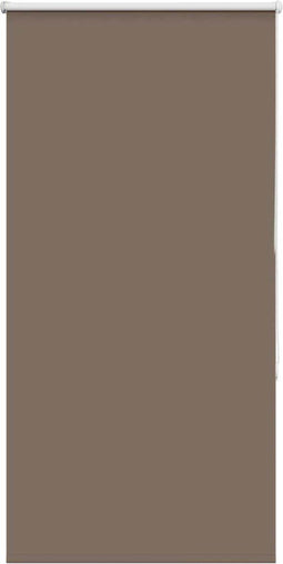 vidaXL - Rolgordijn - verduisterend - koffie - 70x175 - cm - stofbreedte - 65,7 - cm