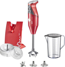 Bamix SwissLine M200 - Staafmixer - 200 W - Rood