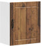vidaXL - Keukenwandkast - Lucca - bewerkt - hout - oud - houtkleurig
