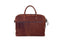 DSTRCT Wall Street - Leren Laptoptas 2 Vaks - Laptopvak 15,6 inch - Bruin