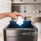 FlinQ Senzaro - 60L Prullenbak - Automatische Dichting - RVS