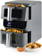 DOMO DO550FR - Dubbele Airfryer XXL - 10 L - 2500 W - Grijs