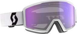 Scott Factor Pro LS - Skibril - Fotochroom S2-4 - Wit