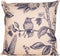 Buitenkussen vogels en bloemen grijs 45x45 cm II Anna's CollectionA...