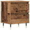 vidaXL - Nachtkastje - Oud - Hout - 40x35x50 - cm - Geengineerd - Hout