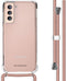 imoshion Hoesje Geschikt voor Samsung Galaxy S21 Hoesje Met Koord - imoshion Backcover met koord - Transparant