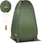 Outsunny Pop up Duschzelt - Polyester - Pop-up ontwerp - Donkergroen