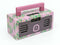 GPO BRONXPINK - Draagbare bluetooth speaker - Jaren '80 - Roze